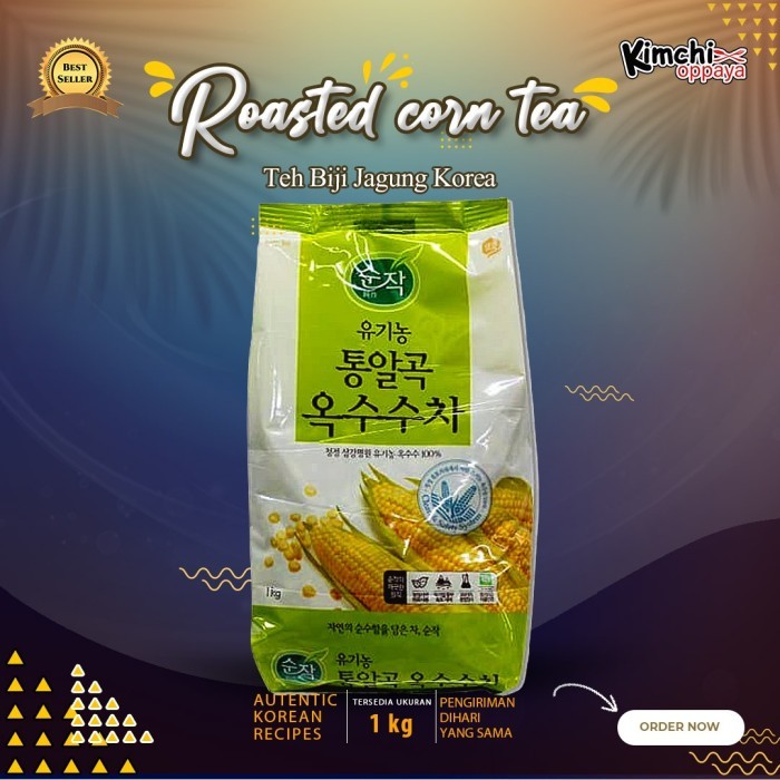 Korean Roasted Corn Tea Teh Biji Jagung Korea 1kg - Oksusu Ca Korea