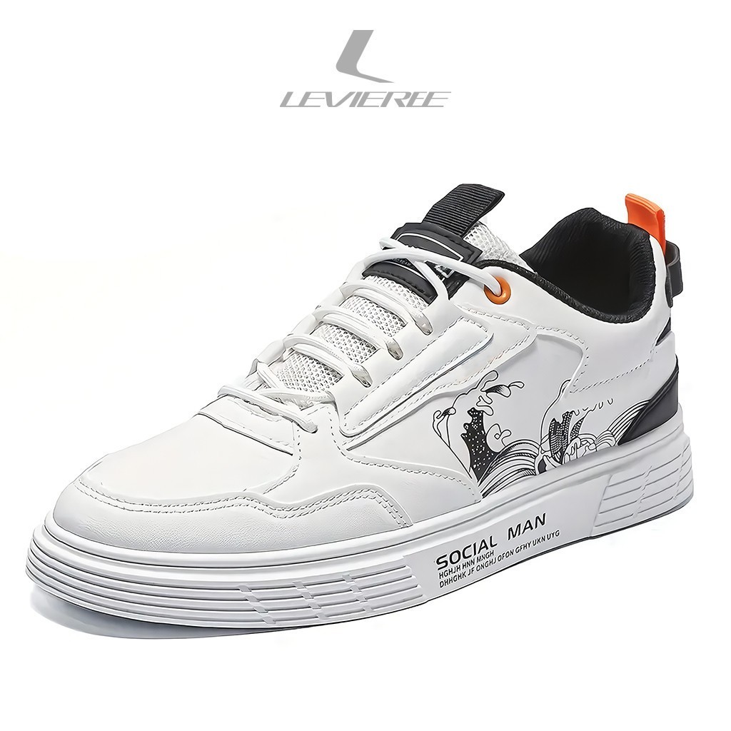 Sepatu Pria Hiking Kasual Sneakers Anti Slip Sepatu Lari Olahraga Cowok LV0687