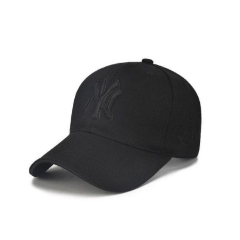 EVLOGIA/EG New Product  [] Topi Baseball N.Y/N.e.w Y.o.r.k Sport Black Bordir High Quality