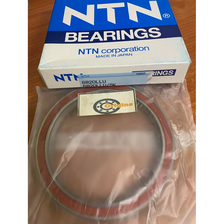 BEARING 6820 LLU NTN ASLI JAPAN 6820 2RS