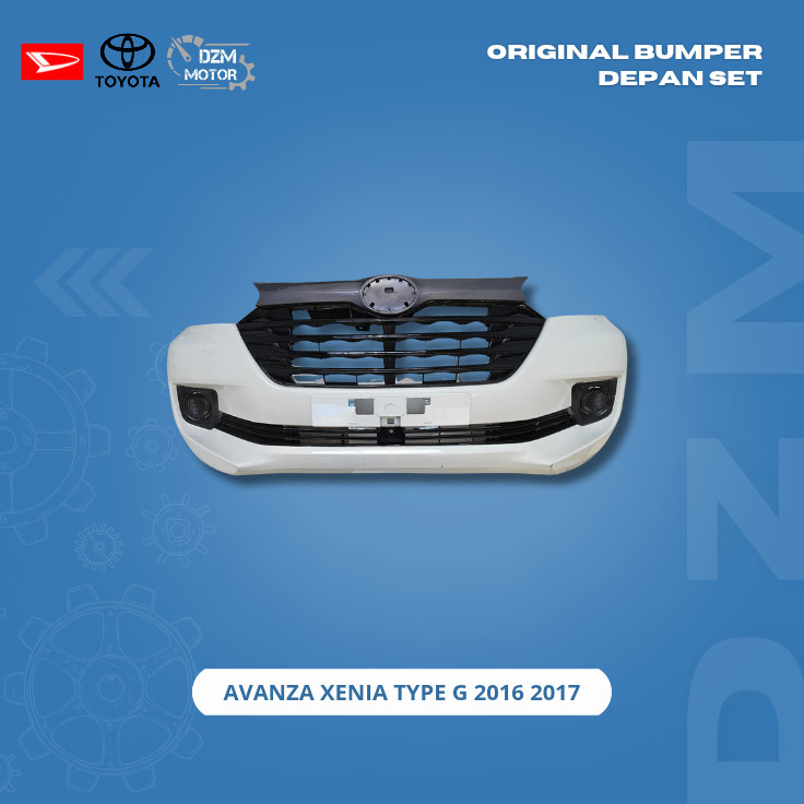 Original Bumper Bemper Depan set Avanza Xenia Type G 2016 2017