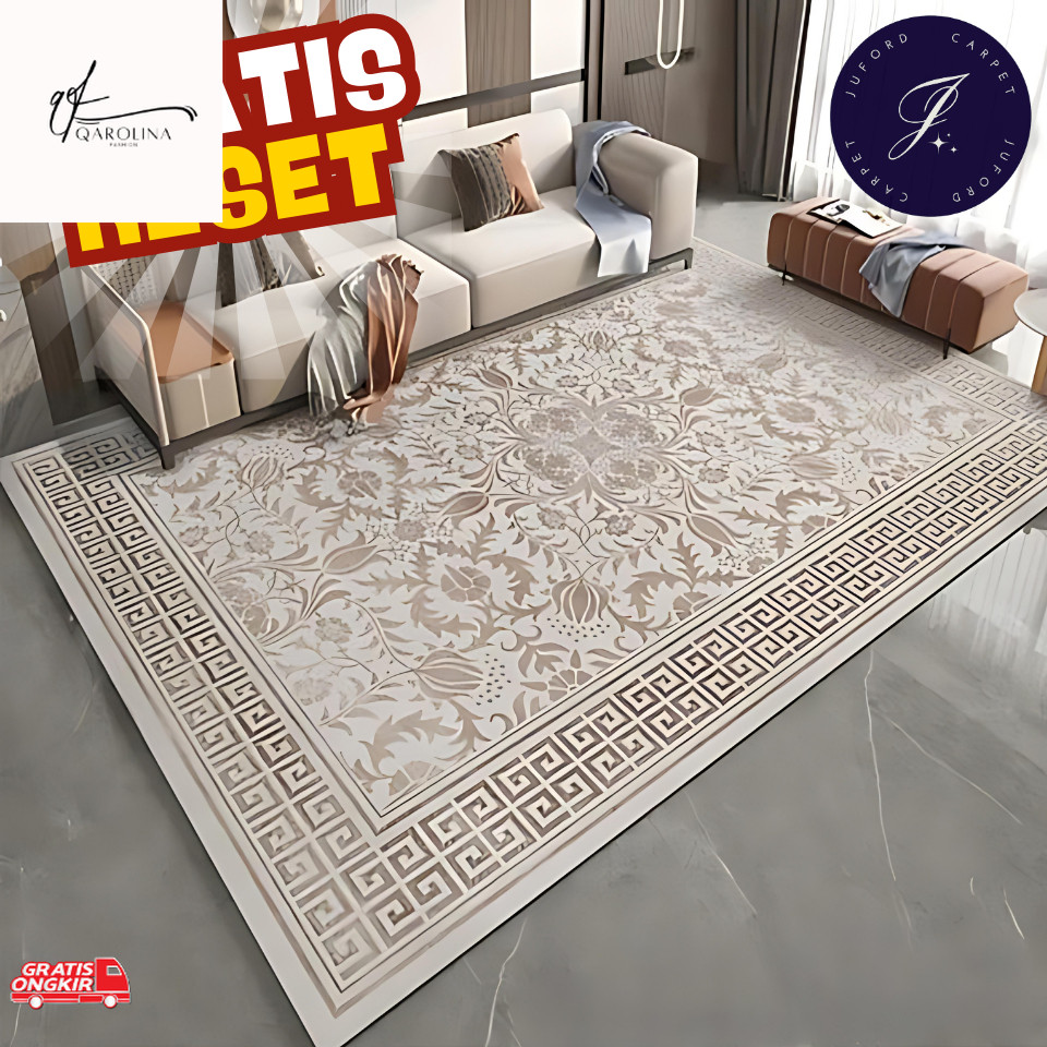 Karpet Murah / Karpet Ruang Tamu Aesthetic 200x300 180x250 120x200 Murah Empuk Halus Tebal Permadani