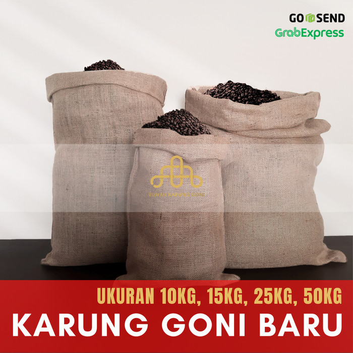 Karung Goni Baru - Karung Kopi Baru - Karung Goni Serbaguna - 10kg