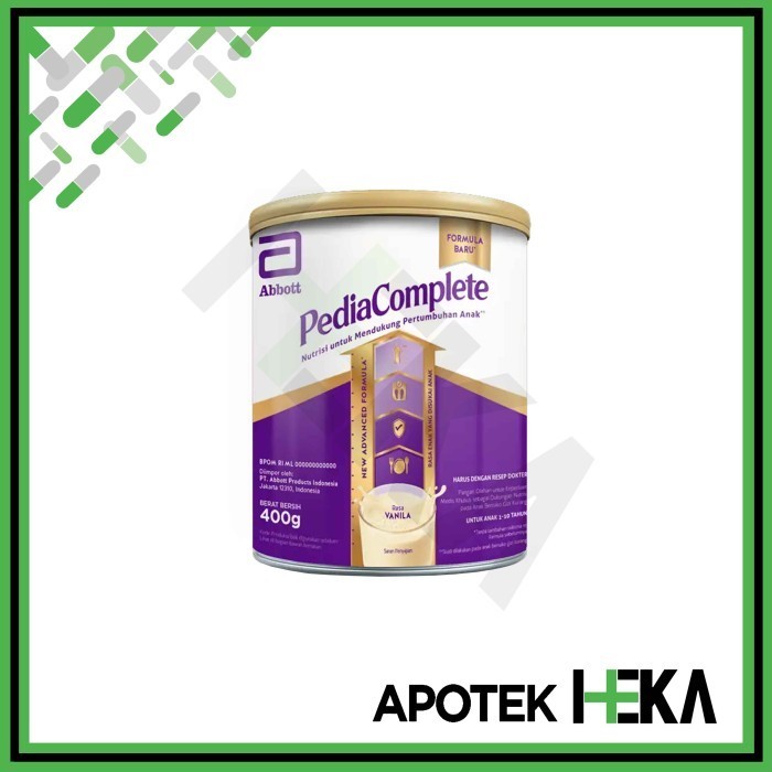 

PediaComplete Pediasure 400 g / 850 g - Susu Formula Gizi Kurang - 400 gr