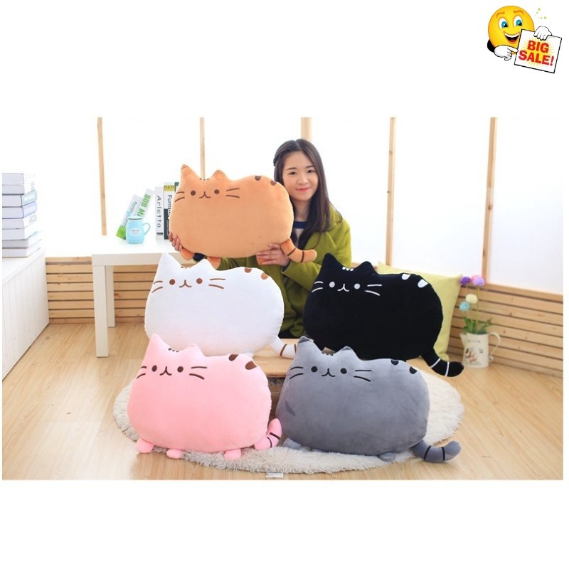 Boneka Pusheen Cat Boneka Kucing 40cm