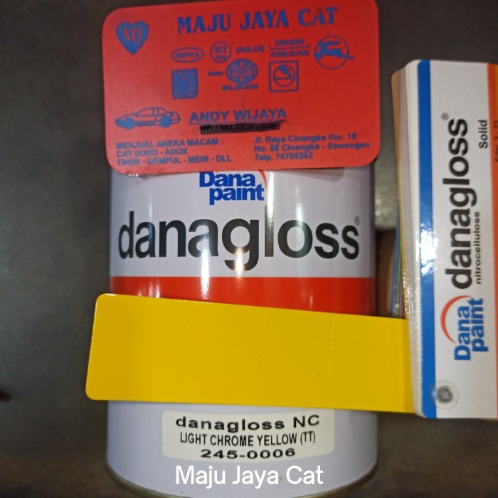 cet / cat danagloss light chrome yellow 0006