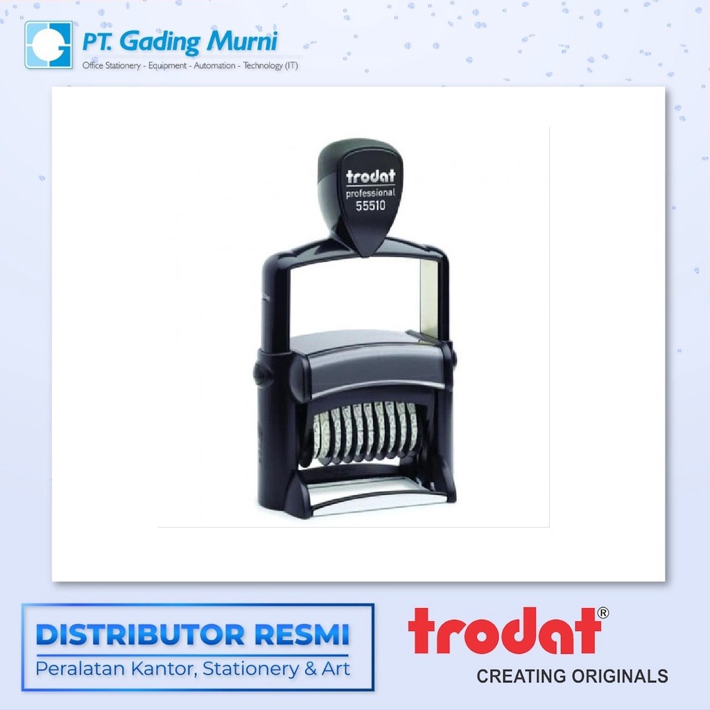 

TRODAT STEMPEL PESANAN 55510/PL (56x33MM)