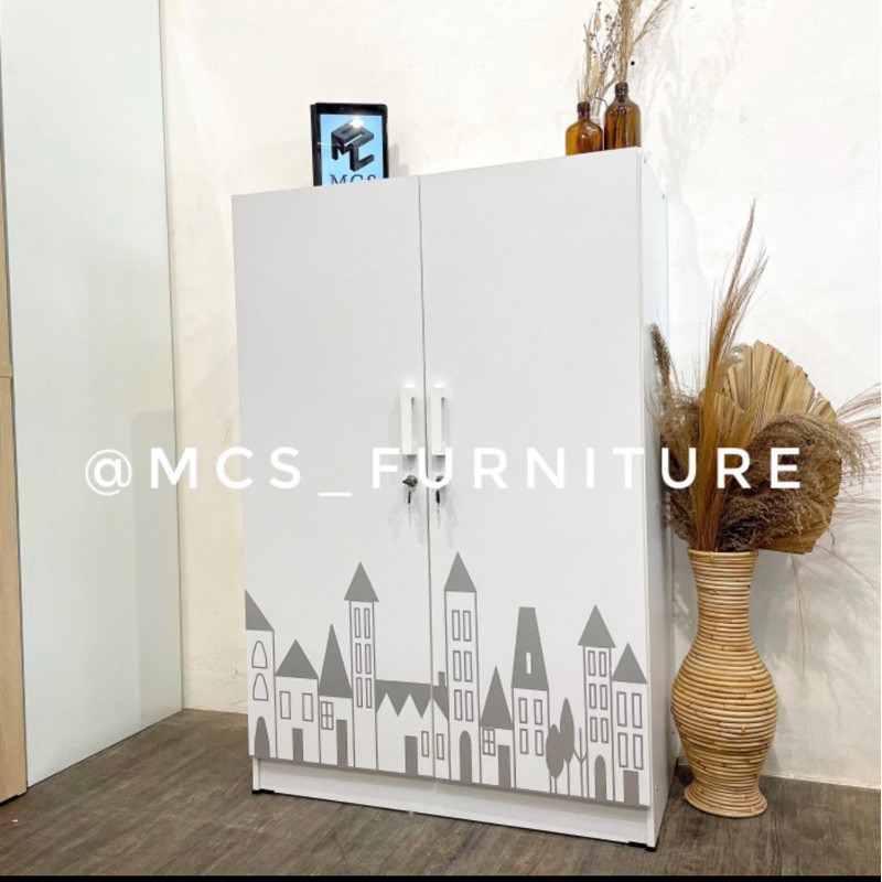 Lemari Baju Pakaian Anak Full Sap Mebel MCS Furniture Semarang Harga Pabrik