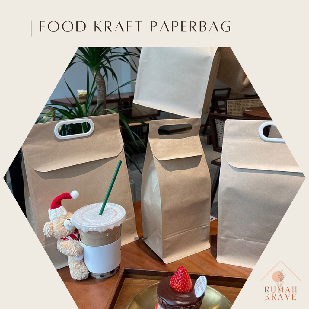 

RUMAH KRAVE - Food Kraft Bag Tas Aluminium Makanan Minuman Botol