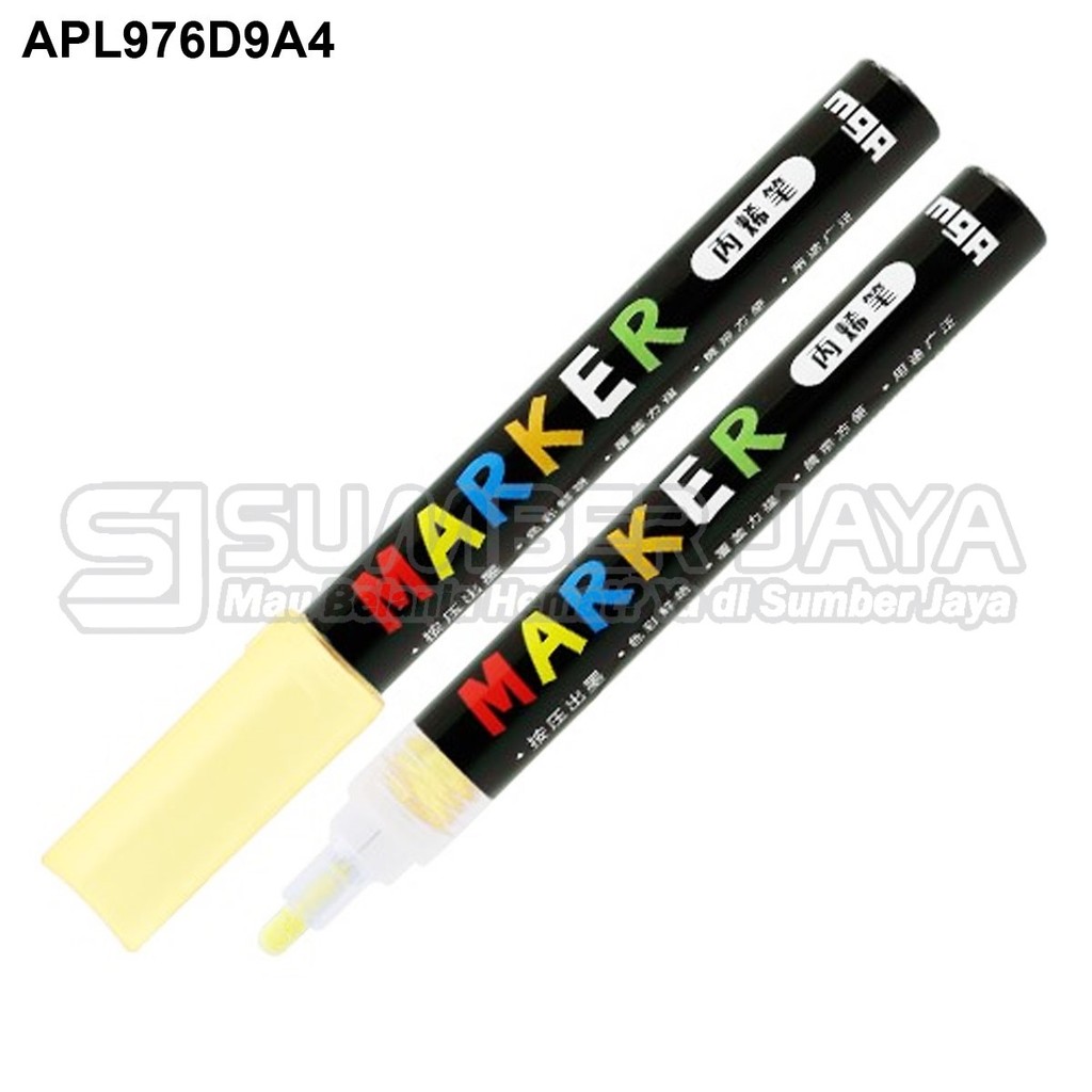 

Spidol Permanent Acrylic Marker M&G Colorfull Set/ Pcs Warna-Warni