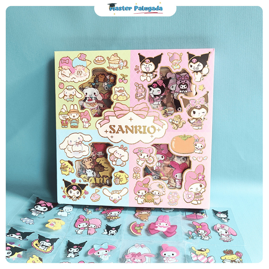 

Stiker Motif Kartun Korea Lucu Anti Air 1 box 100lbr /Dekorasi Handbook Scrapbook DIY/Stiker kartun tahan air PET