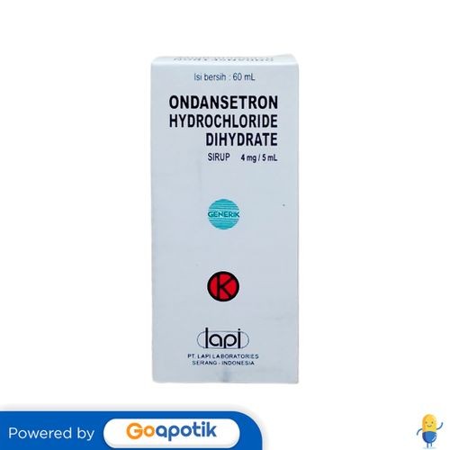 Ondansetron Hcl Dihydrate Lapi 4 Mg/5 Ml Syrup 60 Ml