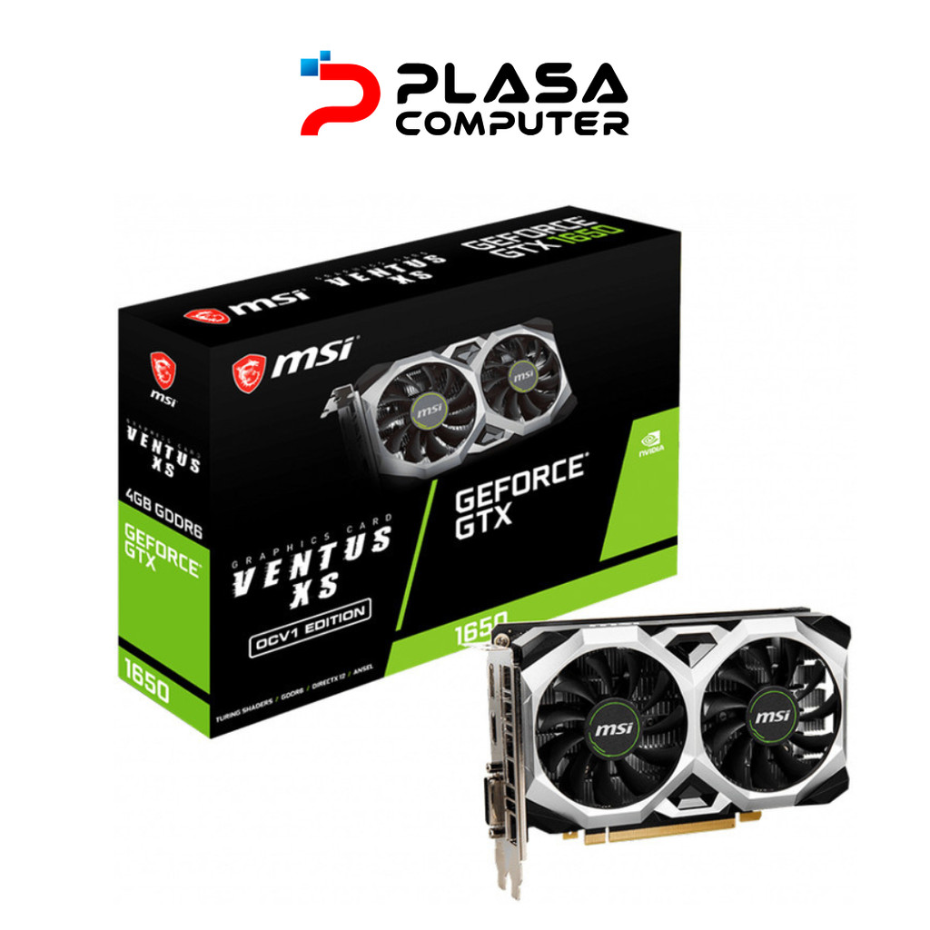 VGA MSI Geforce Graphics Card GTX 1650 D6 VENTUS XS OCV1