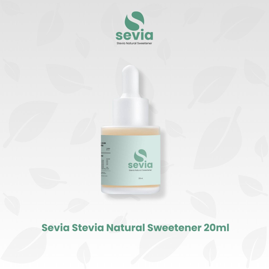 

Sevia Stevia Natural Sweetener 20ml Stevia Pemanis Alami 0 Kalori dari Daun Stevia