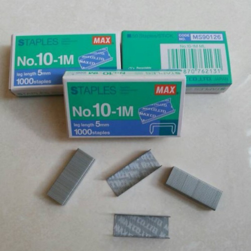 

Isi STAPLES MAX No. 10 Refill Ukuran Kecil MAX