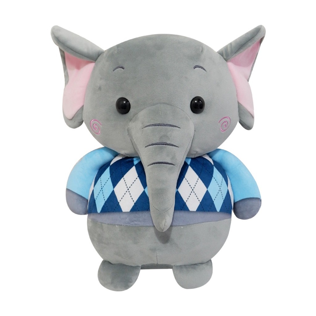ISTANA BONEKA Gajah Elephant Sit Tam-Tam Grey (warna abu-abu)