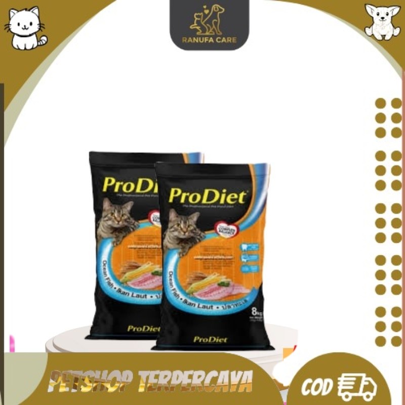 Makanan Kucing ProDiet Ocean Fish 8kg