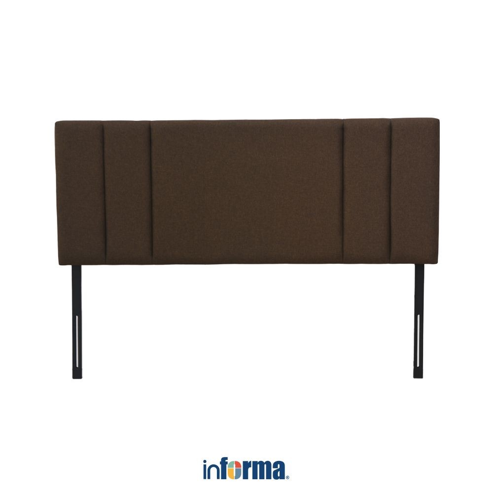 Informa 180x200 cm Lynn Headboard Tempat Tidur - Cokelat Tua Aksesoris Papan Kepala Ranjang Papan Pe