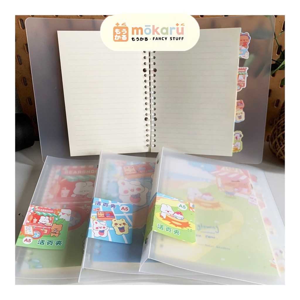 

Map Binder A5 ZH-2518-4 / Loose Leaf Binder A5