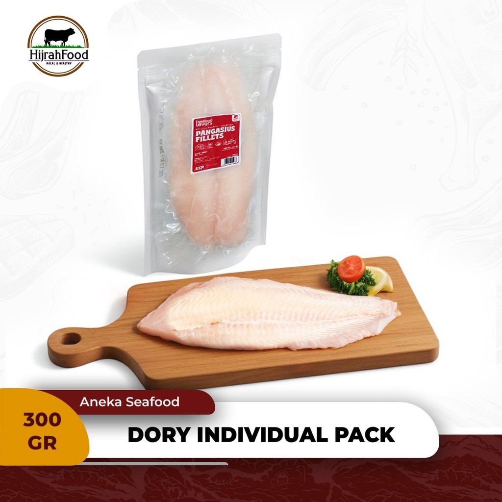

Seafood Lovers Ikan Dory Pangasius Fillet Fish Individual Pack NBL 300 gr