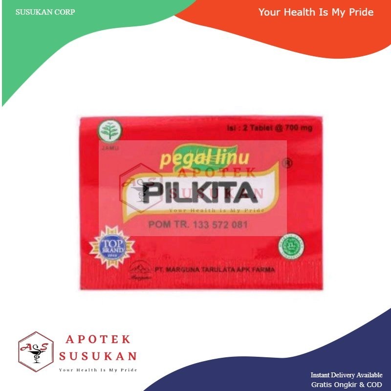 Pilkita Strip isi 2 tablet Obat Pegal Linu