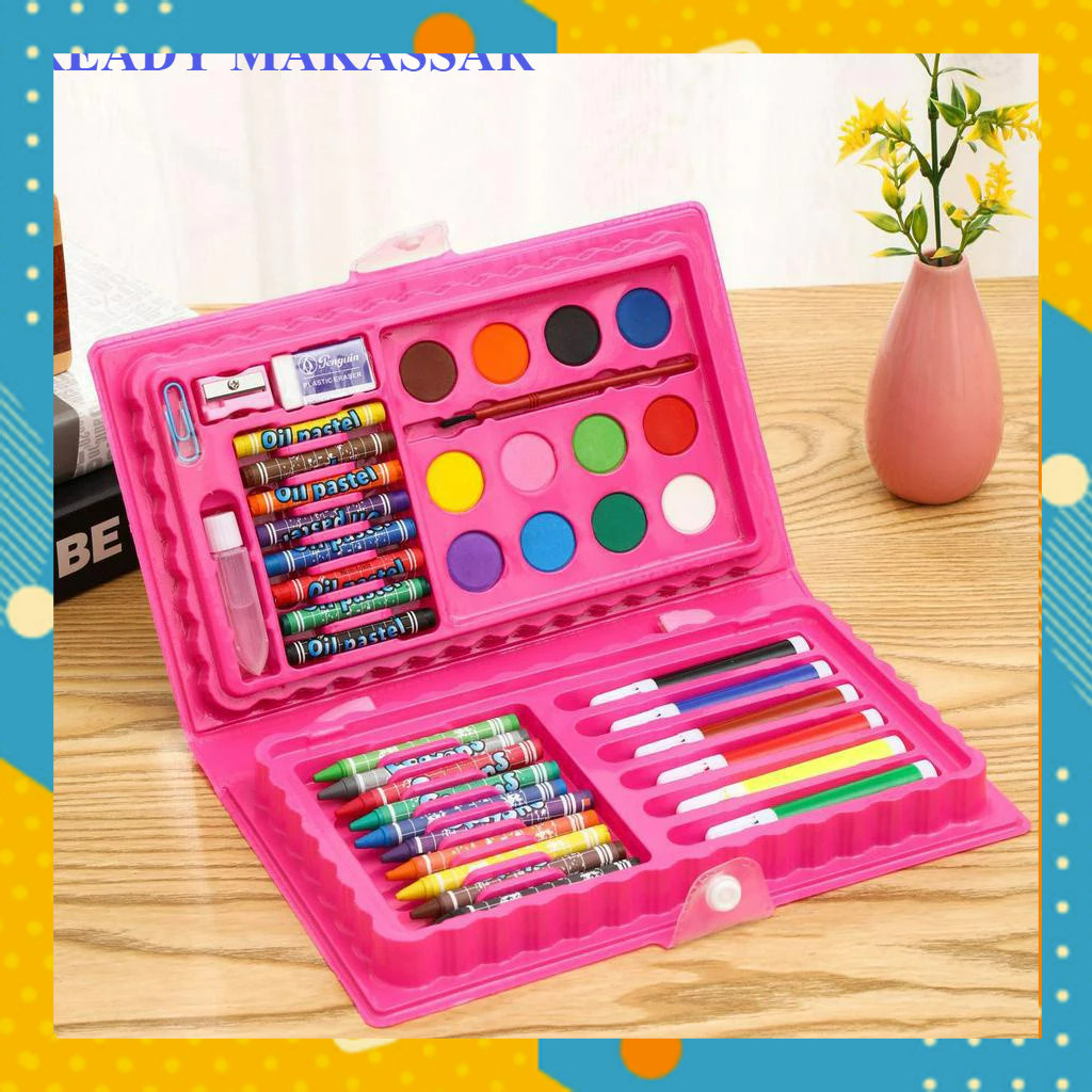

Crayon Set 42 Pcs Pensil Warna Alat Menggambar Art Set Krayon Lengkap Kado Anak Sekolah ST8848A5