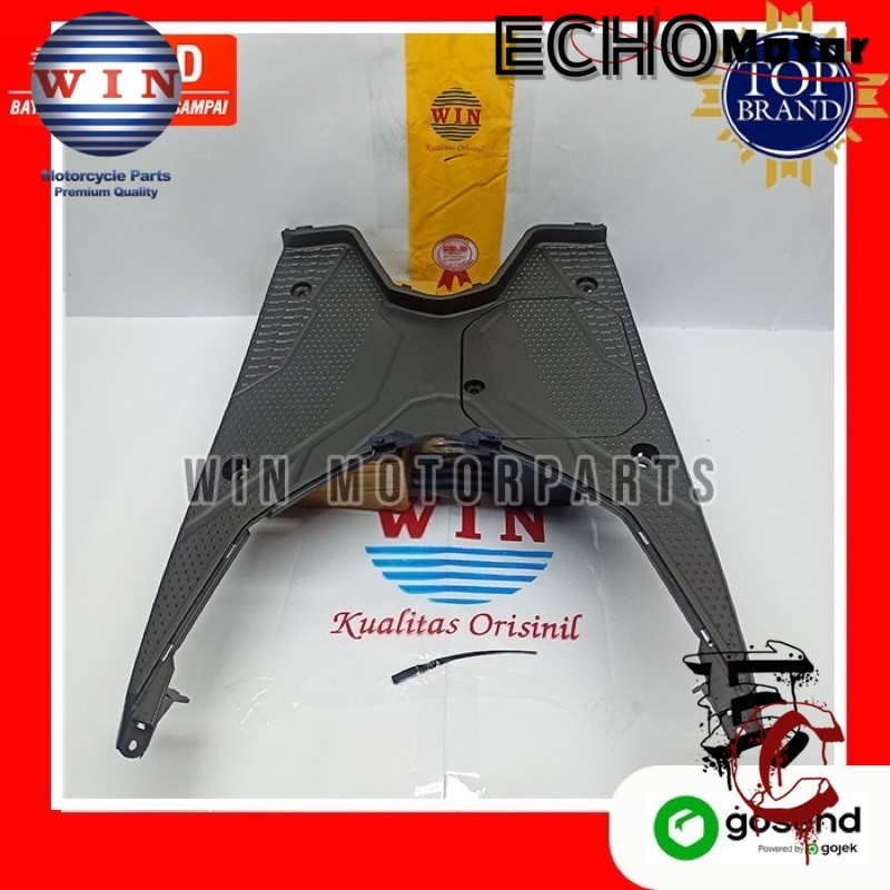 Pijakan Kaki Beat Street ESP 2016 2017 2018 2019 | footrest atas + tutup aki WIN | bordes dek injaka
