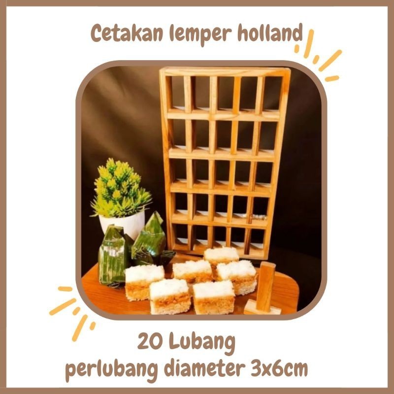 Cetakan lemper holland bakery / arem arem Lontong