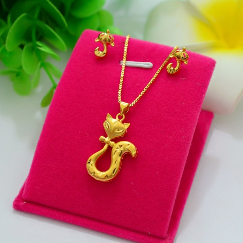 17K EMAS ASLI /COD ❤️Kalung rubah