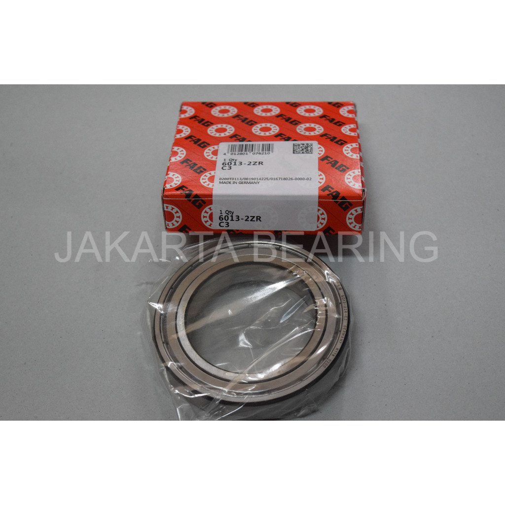 Ball Bearing FAG 6013 2ZR/C3 6013 ZZ C3 Original 65x100x18
