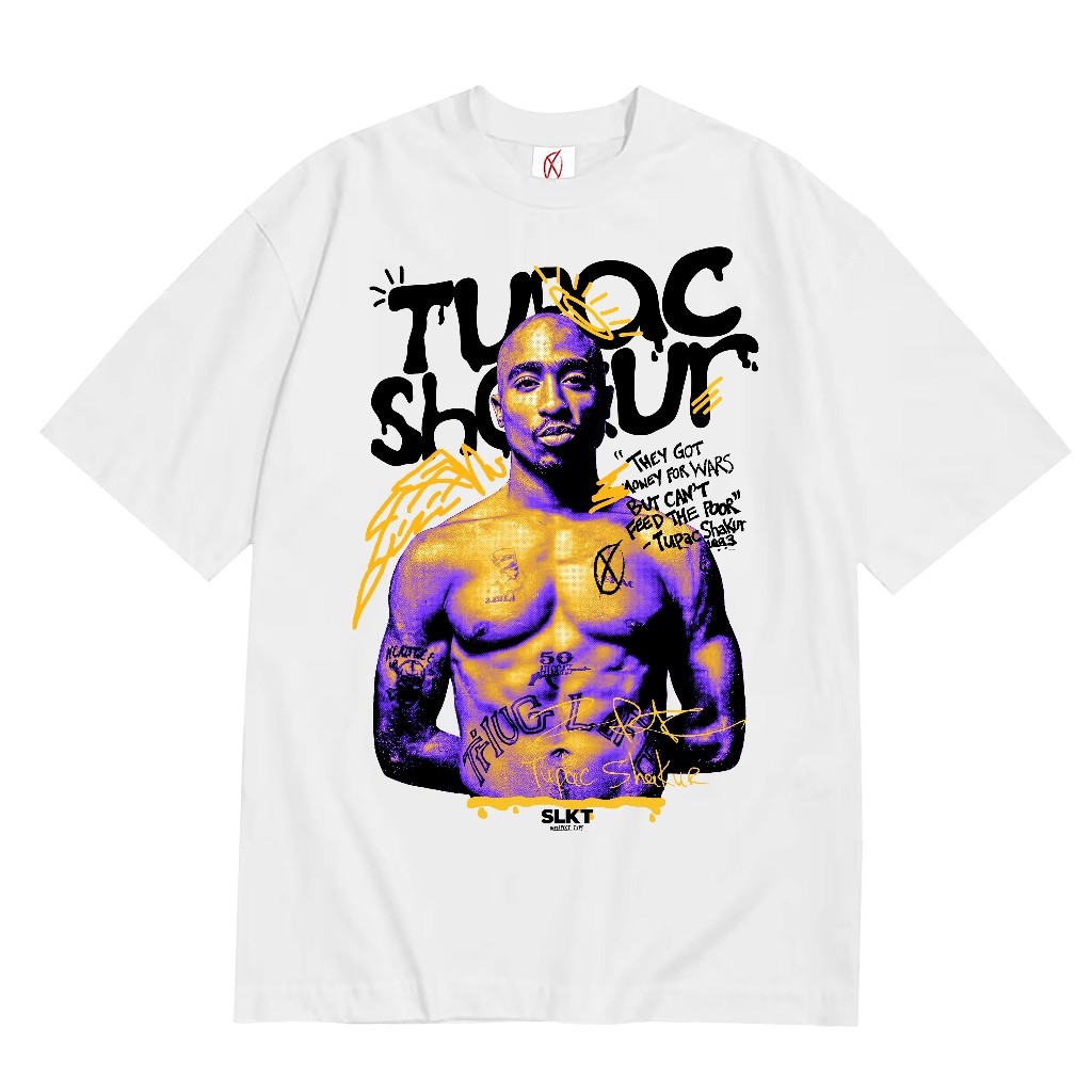 T-Shirt Tupac Shakur 1993 White