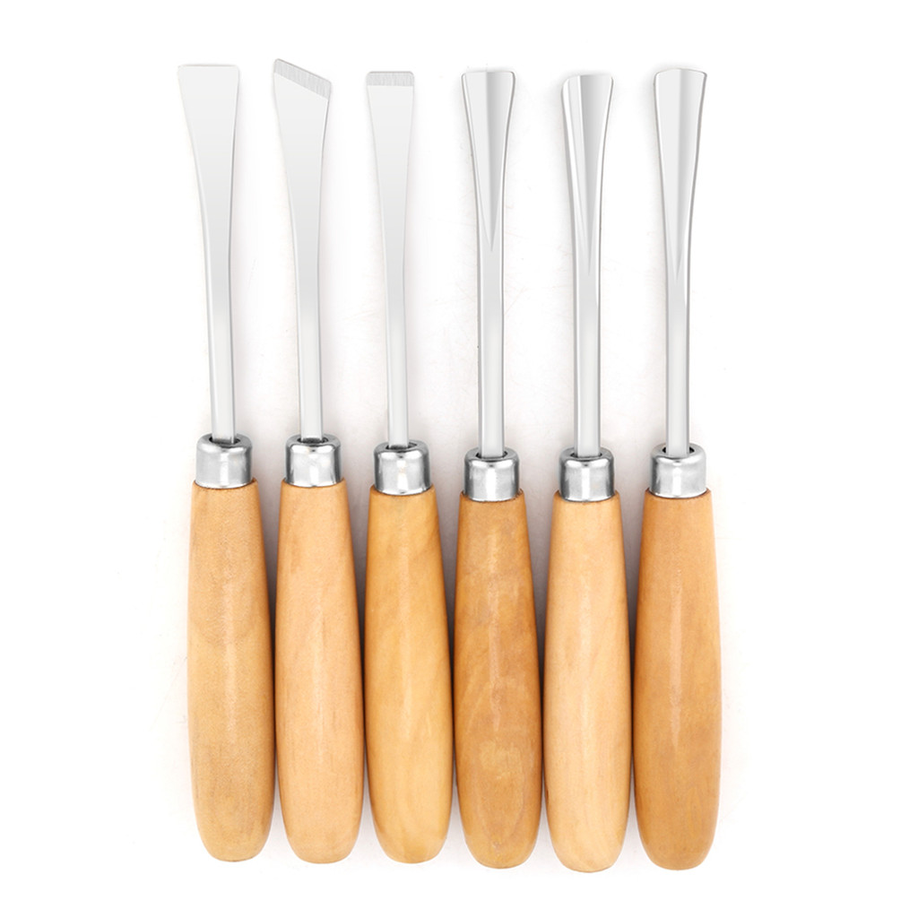 

DIY Woodworking Sculpting Tools 6 Pcs/Set Wood Carving Hand Chisels Set Professional Wood Cut Knife Hand Tools