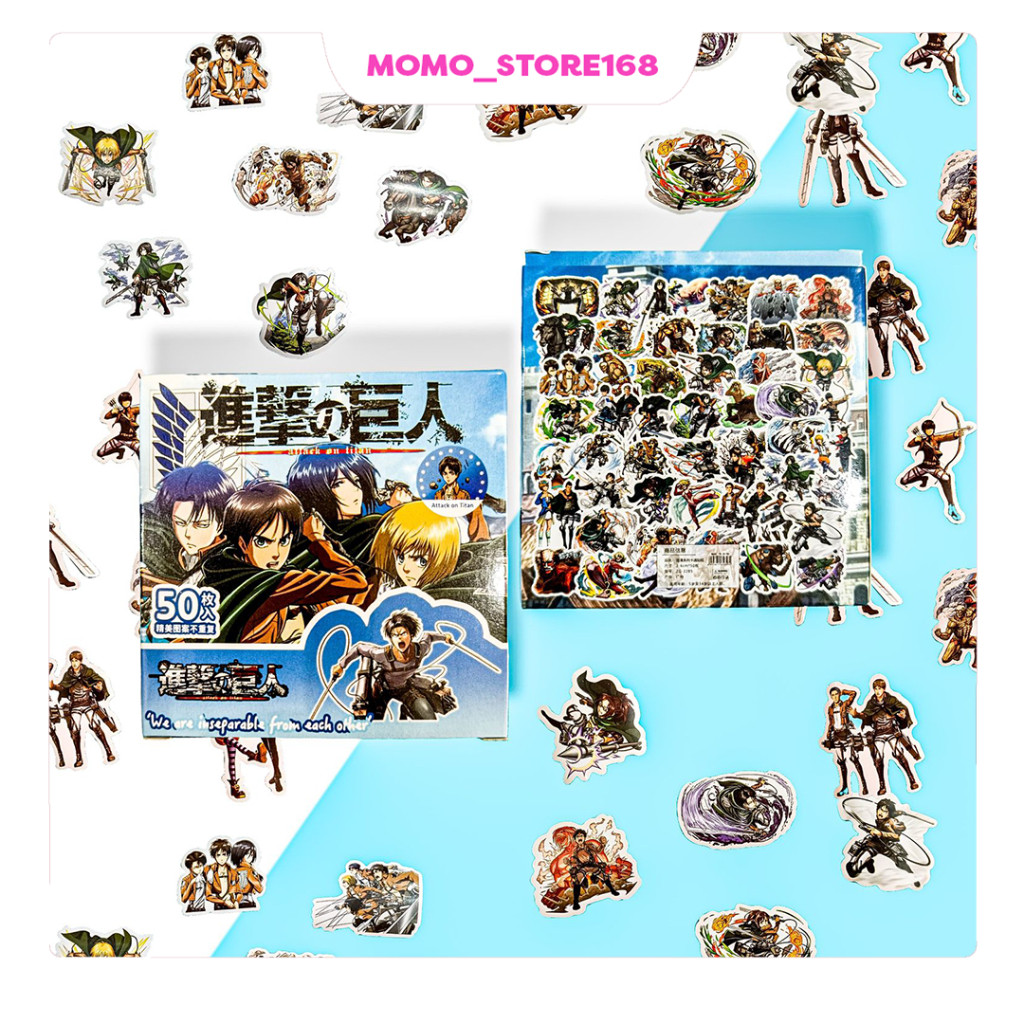 

Stiker Attack On Titan Isi 100 Lembar Sticker Attack On Titan 100 Lembar Murah Sticker AOT