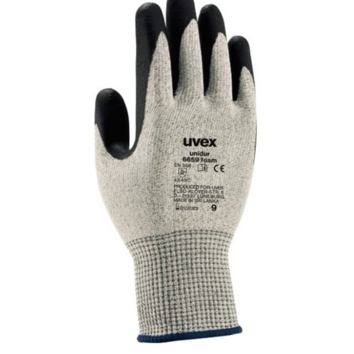 Pojokm Sarung Tangan Uvex Unidur 6659 Foam Safety Glove Uvex Unidur