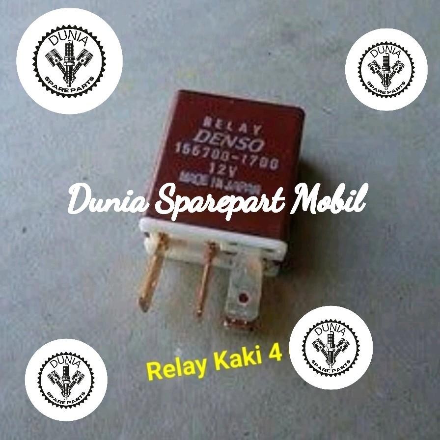 Relay coklat kaki 4 Ford Mazda Universal Original