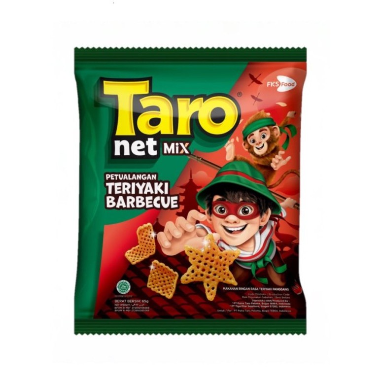 

Taro Net Mix Teriyaki Bbq - Snack Taro