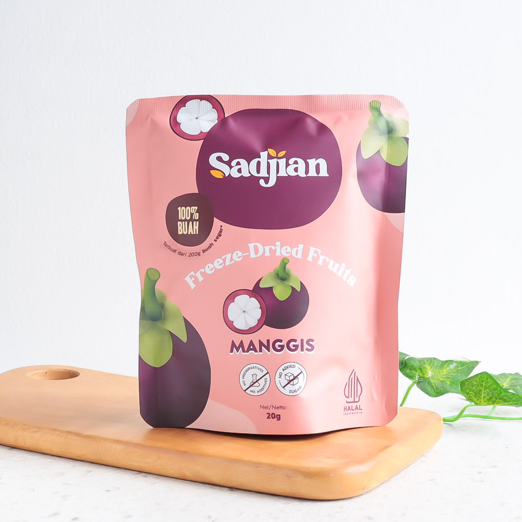 

Mangosteen Freeze Dried Manggis - Sadjian