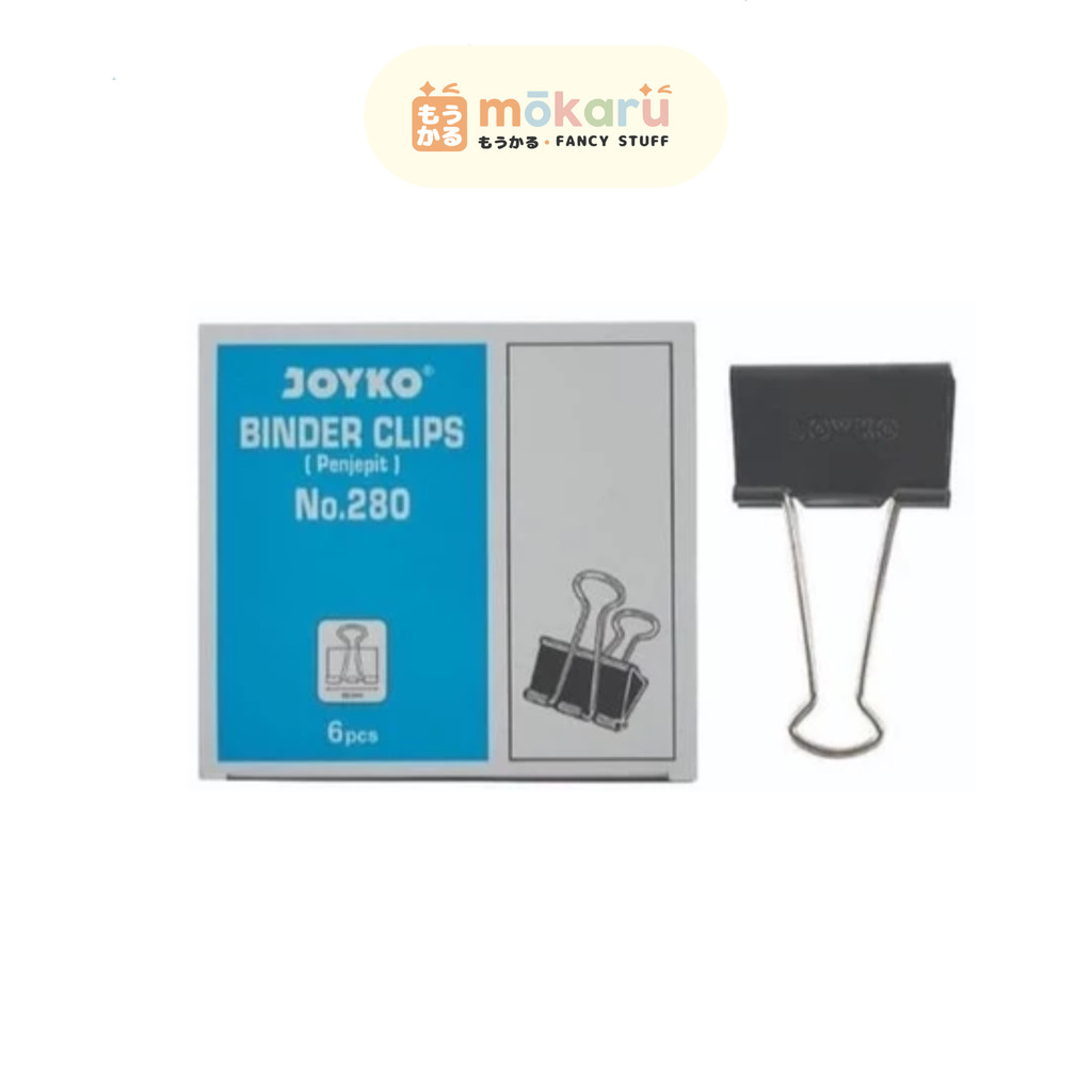 

Joyko Binder Clip 280 Super Jumbo Murah