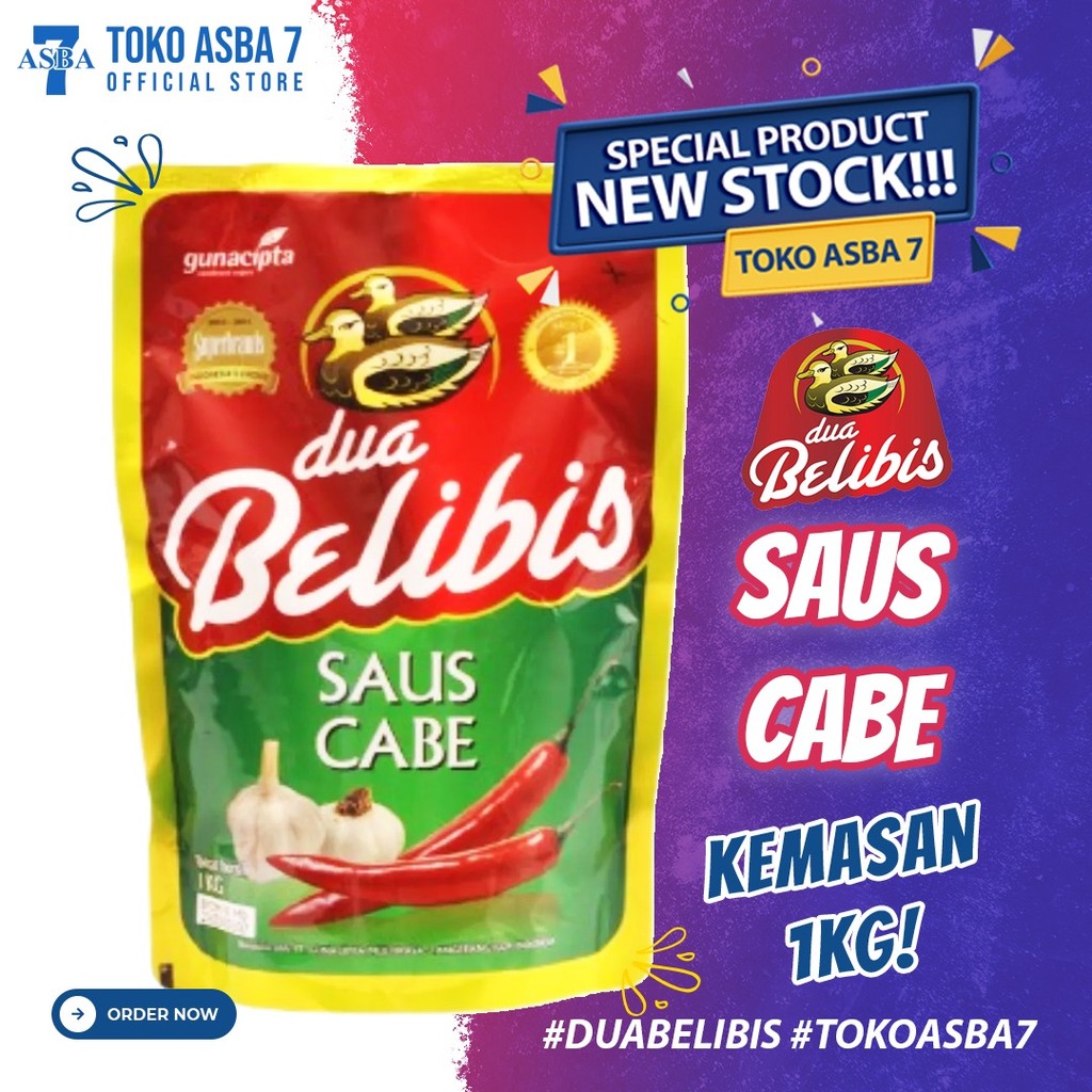 

DUA BELIBIS SAUS CABE 1 KG