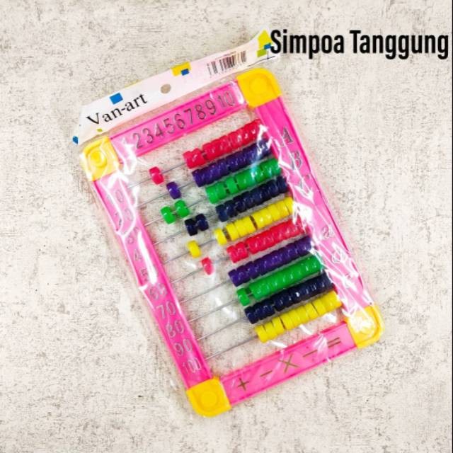 

(PRO_ATK) Simpoa / Sempoa Van Art Tanggung 8590