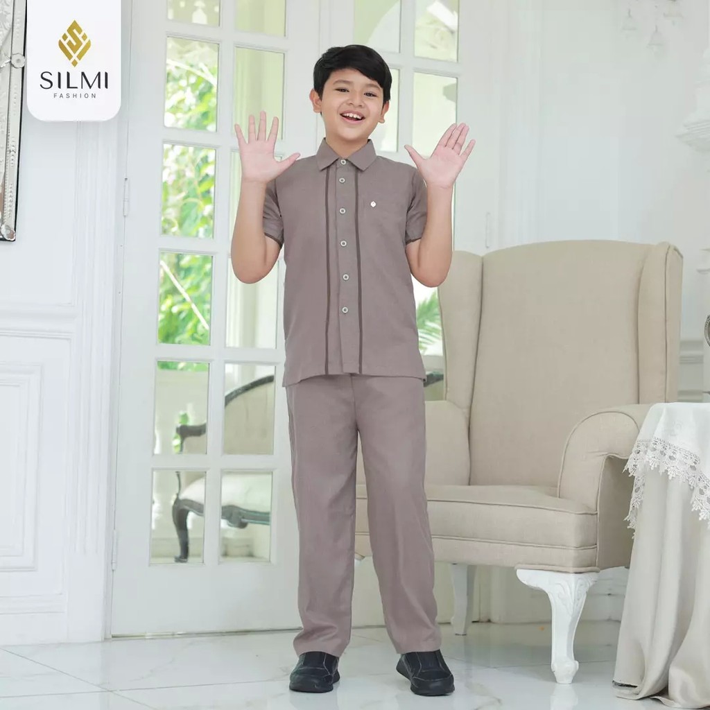 Sarimbit Sabrina Koko Anak Silmi Fashion Baju Kemeja Muslimah Terbaru by Silmi