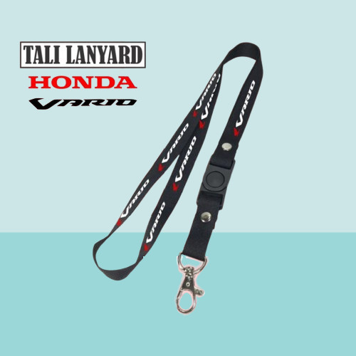 TALI LANYARD HONDA VARIO LOGO - TALI ID CARD VARIO INDONESIA MOTOR CLUB GANTUNGAN KUNCI GANTUNGAN FL