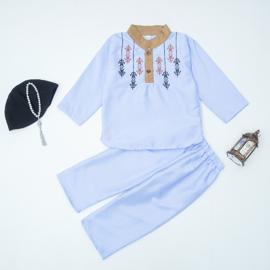 Teeshirt Shop Cuci Gudang Lebaran Baju Koko Anak Setelan Bahri / Baju Koko / Baju Koko Anak