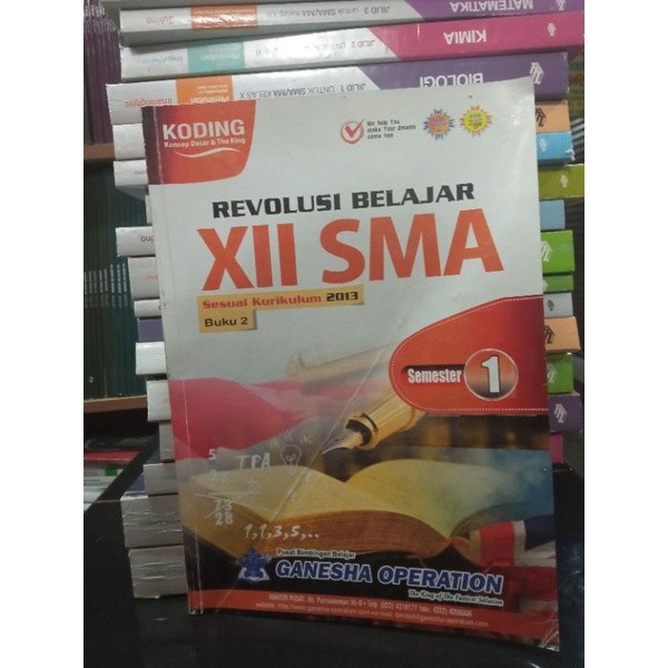 BUKU KODING REVOLUSI BELAJAR SMA KELAS 12 BUKU 2 SEMESTER 1