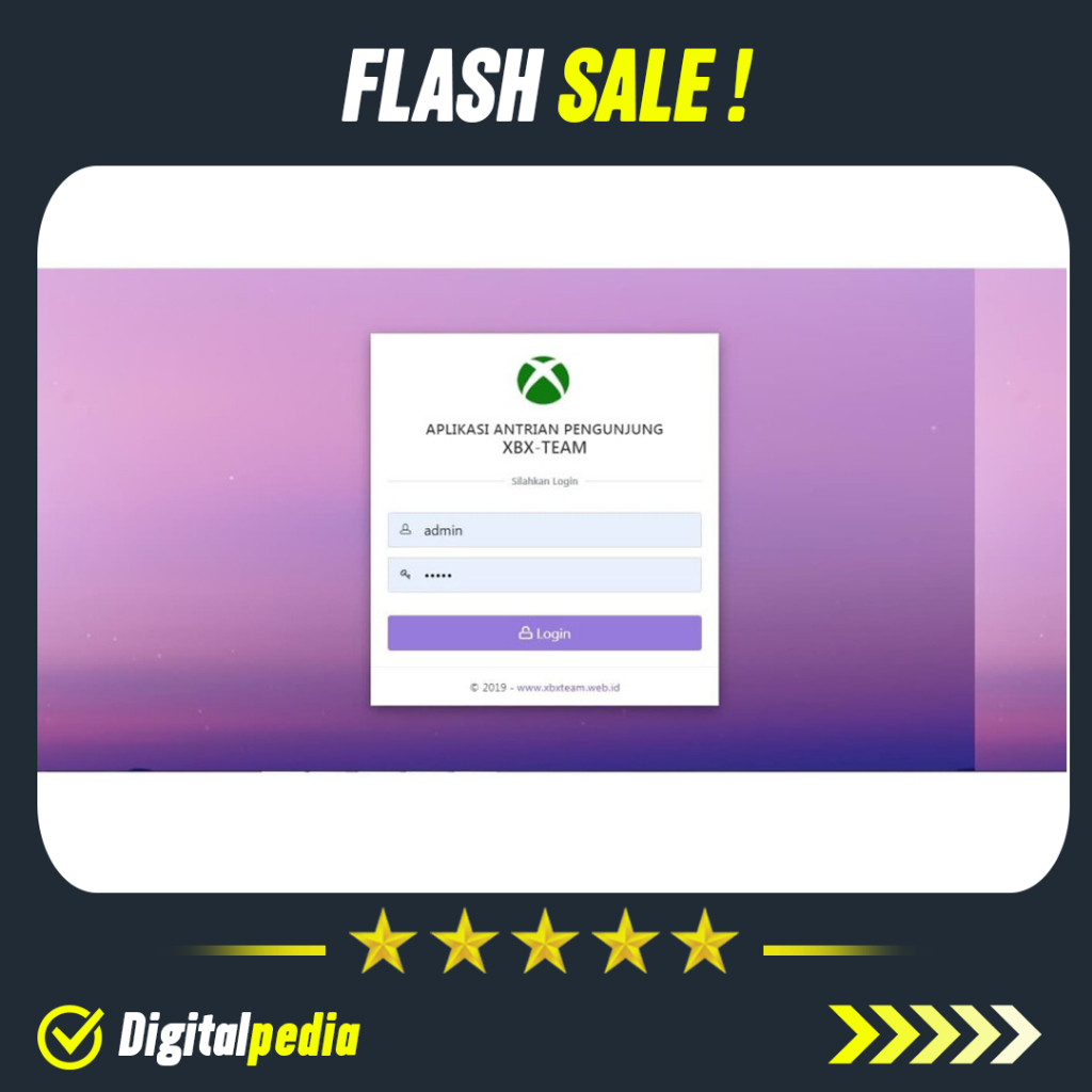 Source Code Aplikasi Antrian Pengunjung Berbasis Web Siap Pakai