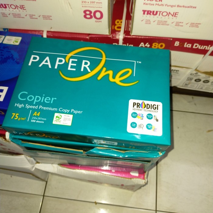 

best -kertas hvs a4 75gr paperone 1 dus