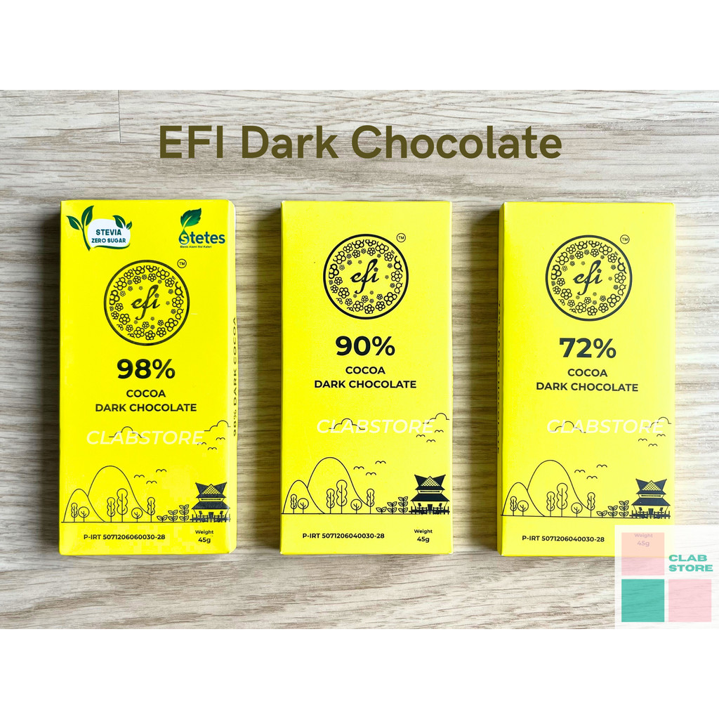 

Healthy Chocolate Efi | 100% Premium Real Cocoa Bean | Coklat Efi by Prof Felix PhD