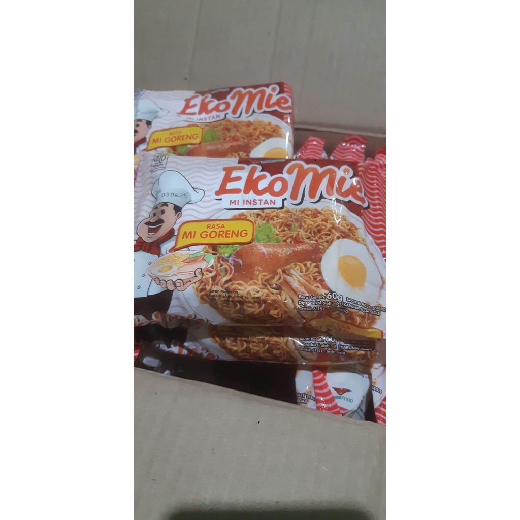 

40 Bungkus Ekomie Mi Instant Rasa Mi goreng