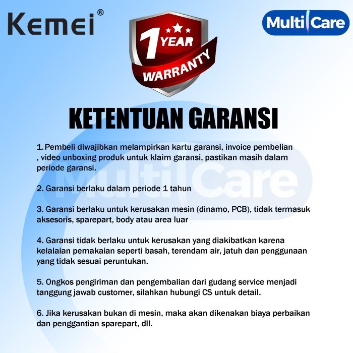 KEMEI KM 531 CATOKAN HAIR STRAIGHT