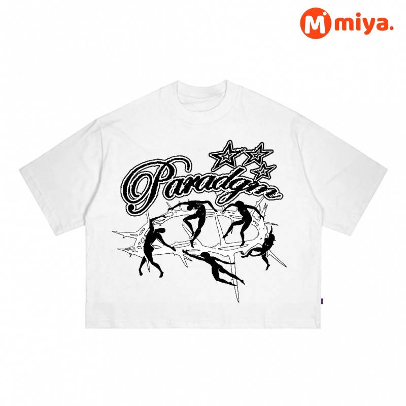 T-Shirt |Kaos Pria Wanita | Star Toys  | White | Paradigm Capital  Kaos Pria Wanita Distro Lengan Pe